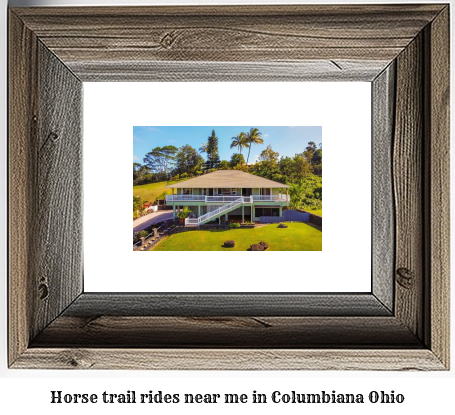 horse trail rides near me in Columbiana, Ohio